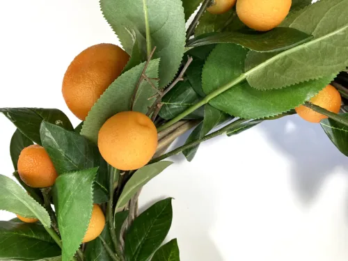 Orange Fruit Wreath