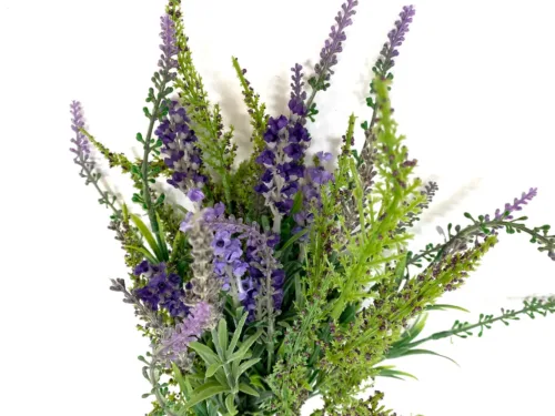 Faux Lavender Bouquet