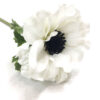 Faux White Anemone Flower