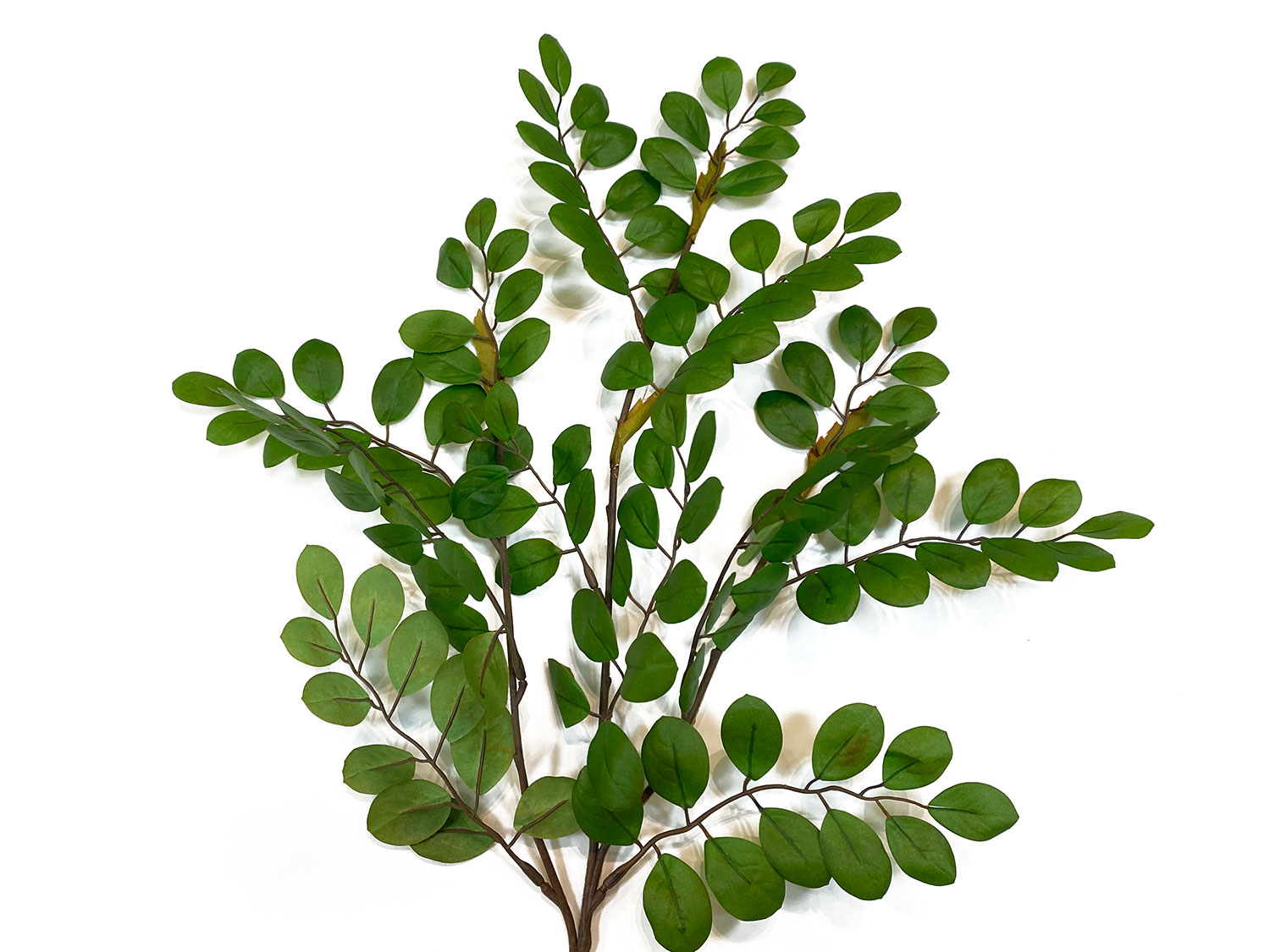 Faux Button Leaf Stem Floral Home And Holiday faux-button-leaf-stem-floral-home-and-holiday
