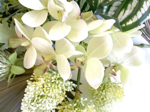 faux-white-orchid