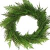 UV Protected Fern Wreath