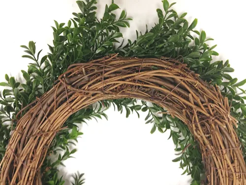 boxwood twig wreath