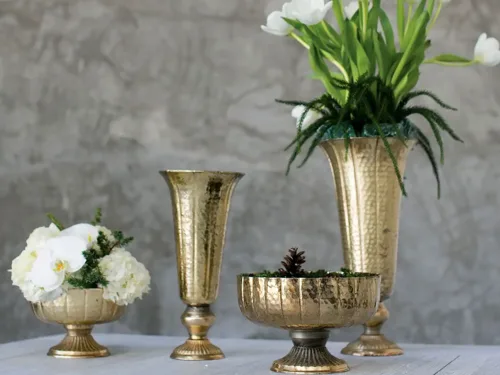 Gold Flute and Compote collection