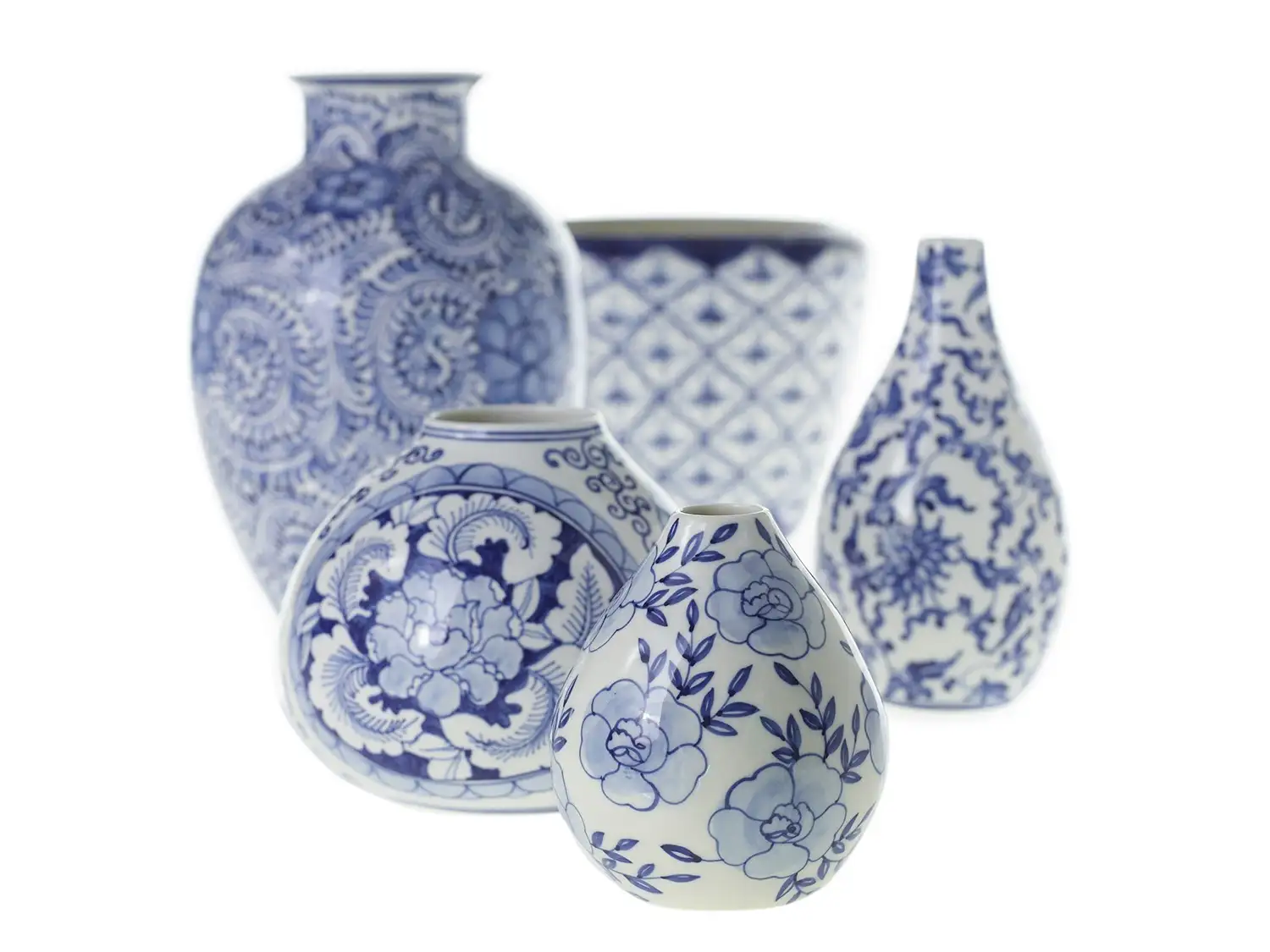 Chinoiserie Orchid Pot Floral Home and Holiday