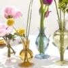 Colorful Glass Bud Vases