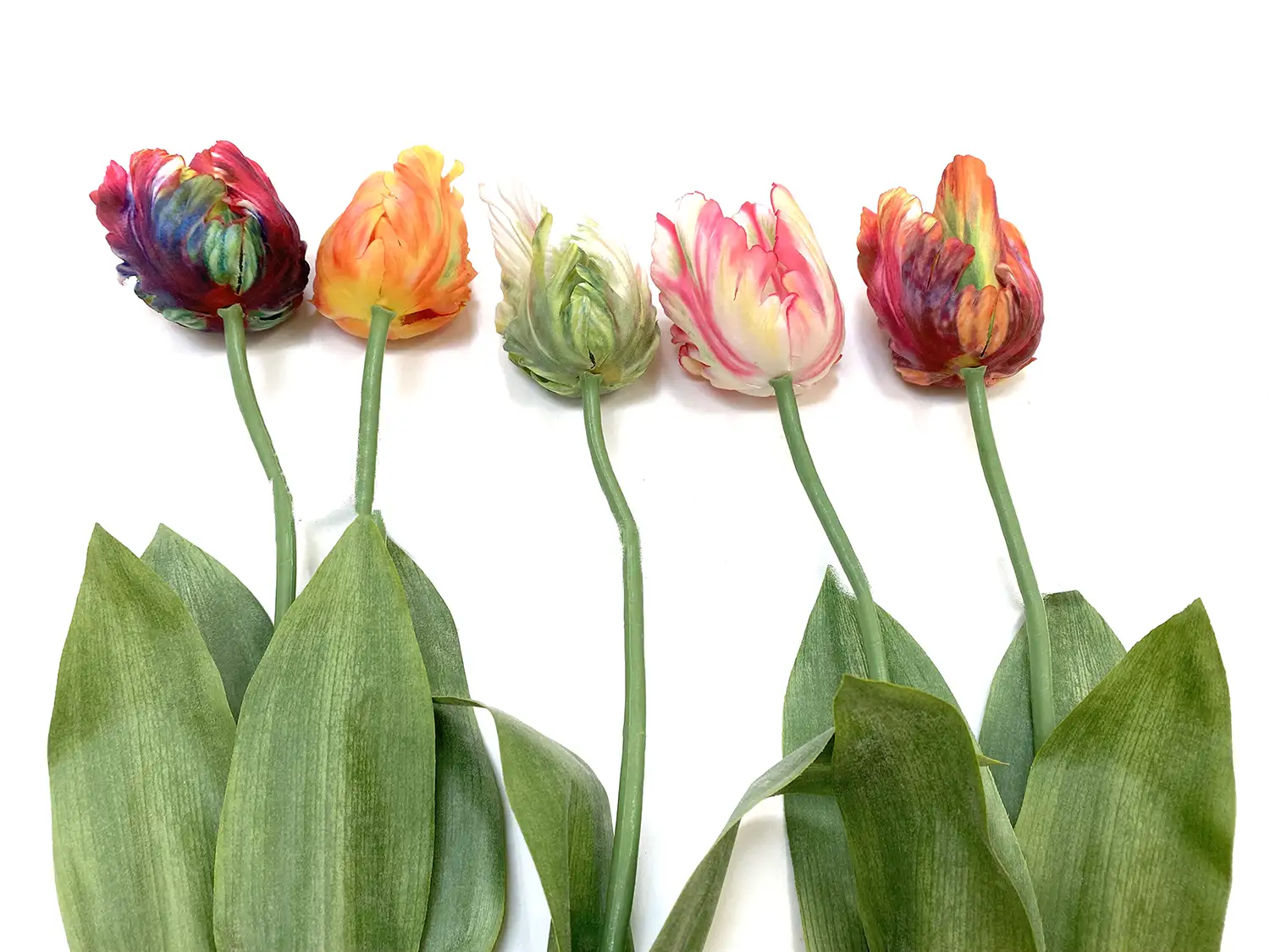 Faux Parrot Tulips - Floral Home and Holiday